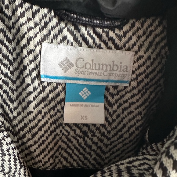 Columbia Black and White Herringbone Jacket - Picture 2 of 7